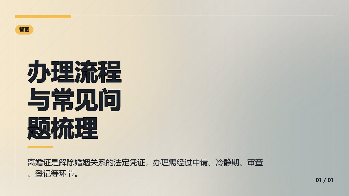 离婚证：办理流程与常见问题梳理