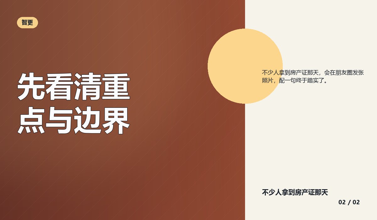 房产证：先看清重点与边界