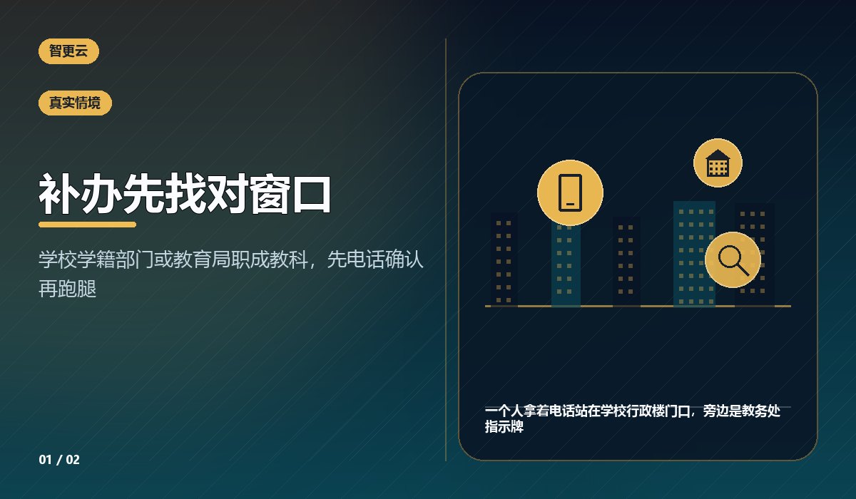 中专毕业证:补办先找对窗口